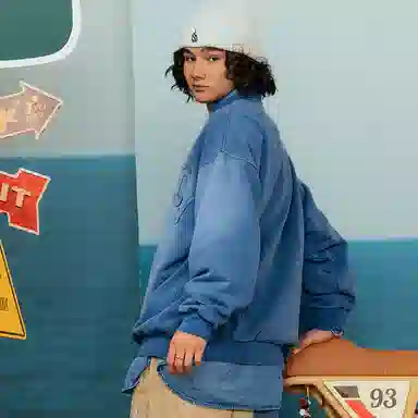 Nautica Logo Crewneck Sweatshirt