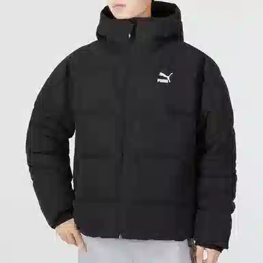 PUMA Winterized Hooded Down Puffer Black