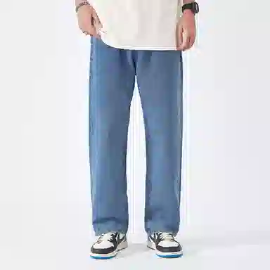 BRNR Basic Washed Loose Jeans