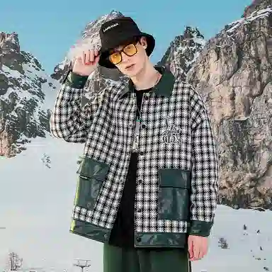 LAMLICKA Retro Cardigan Jacket