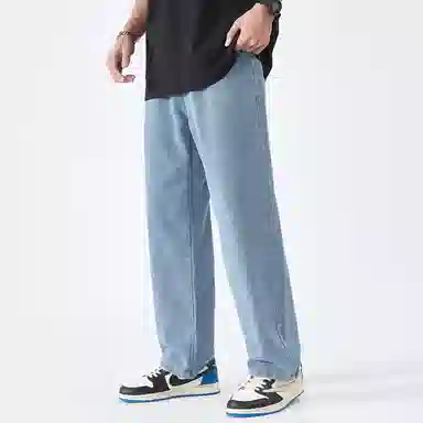 BRNR Basic Washed Loose Jeans