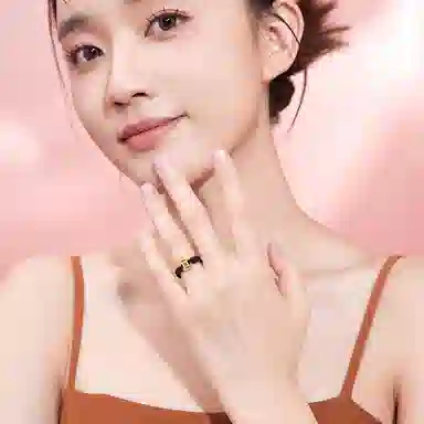 周六福 珠宝黄金红绳手饰小铜钱指环定价小众设计 足金 按克计价 戒指 女款