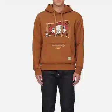 EVISU Hoodie Khaki