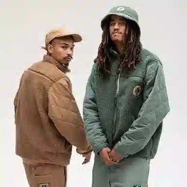 UNDEFEATED Logo Fleece Jacket