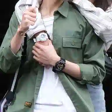 CASIO G-SHOCK & BABY-G BA-110BE-7APR+GA-110GB-1APR