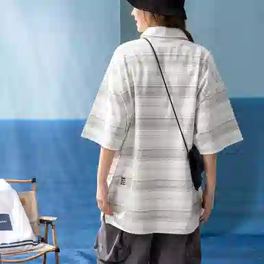 nautica white sail SS23 Polo