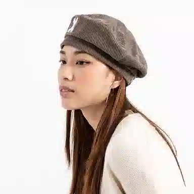 Xotic Felt X Logo Cord Beret X