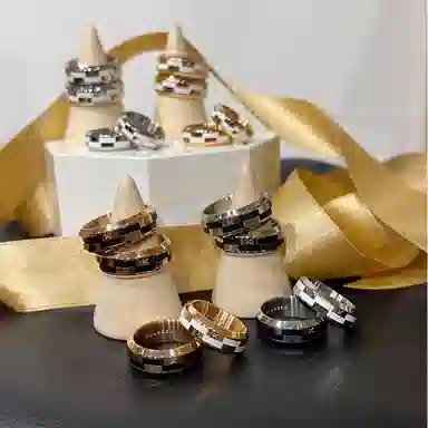 Klasse14 Duality Grinder Silver Ring