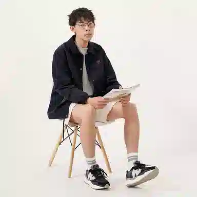 New Balance Coach Jacket Black