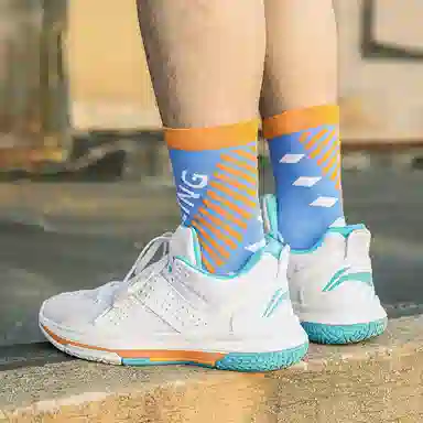 Wild Child Club Energy Series Logo Basketball Socks 4-Pack