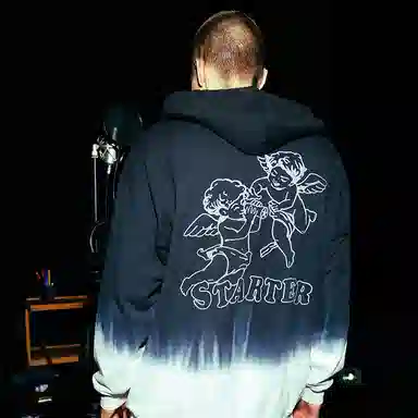 Starter Hoodie Black