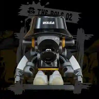 WAZZUPfamily SPLASH 206 WASACREWvol.2 10cm