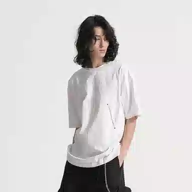 Huanzhe Cotton T-Shirt White