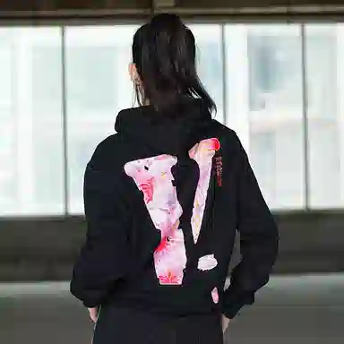 VLONE Sakura Logo Hoodie