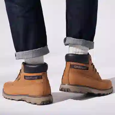 CAT Classic High-Top Outdoor Boots Brown