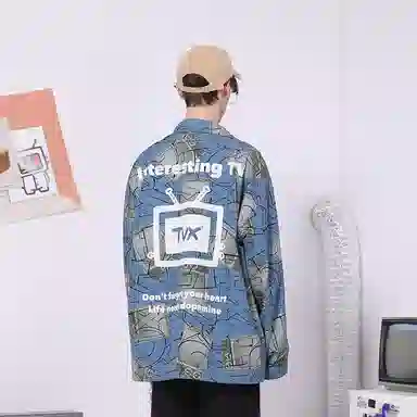 TVX Retro Print Jacket