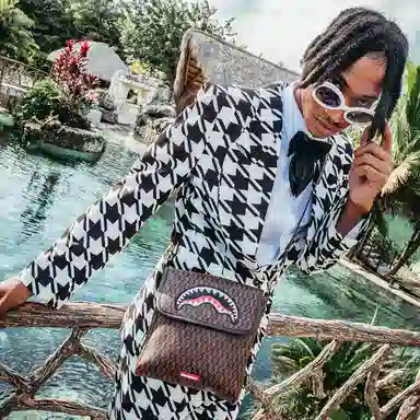 SPRAYGROUND Vintage Shark Mouth Brown