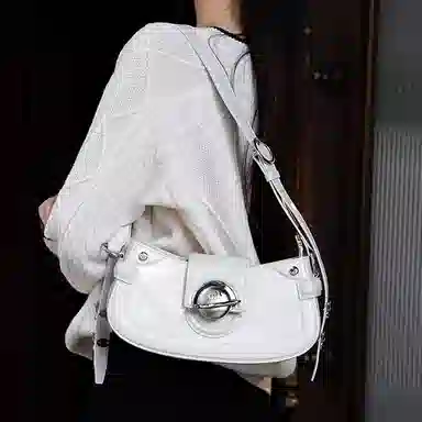 JELLYTOYBOY JTB Moon Bag Black/Iridiscent White