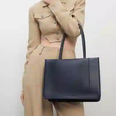 CHARLESKEITH ck Tote CreamNavyOrange