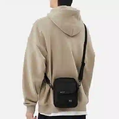 阿尔派妮 休闲时尚日系百搭通勤便携出行 织物 手机包单肩包斜挎包 常规 男女同款情侣款 多色