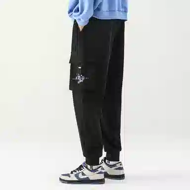 FIDO DIDO Logo Cargo Pants
