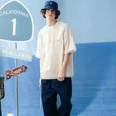 nautica white sail SS23 T