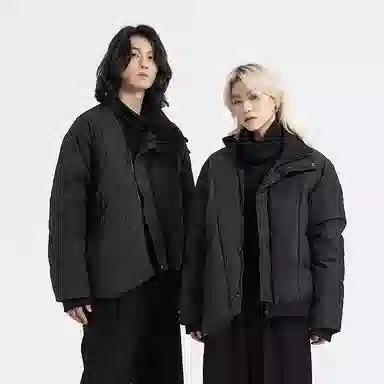 Huanxiangzhe Puffer Jacket Black