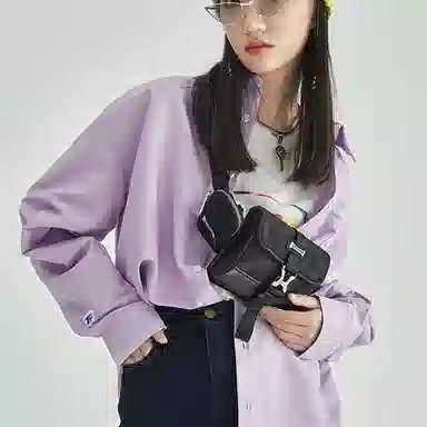 萝拉原创 出游记系列工装潮酷街头 腰包胸包斜挎包 男女同款情侣款 多色