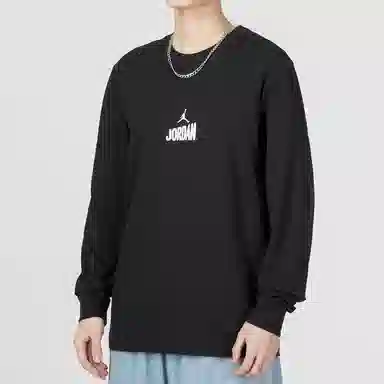 Jordan As M J Flt Mvp Ls Crew LogoT