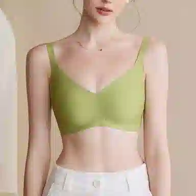 内在密码 纯色无痕聚拢防下垂调整型无钢圈美背文胸