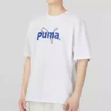 PUMA TEAM Graphic Tee LogoT