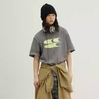 Crying Center Logo T-Shirt