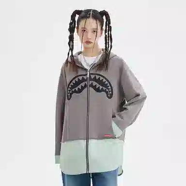 Sprayground Shark Mouth Print Hoodie