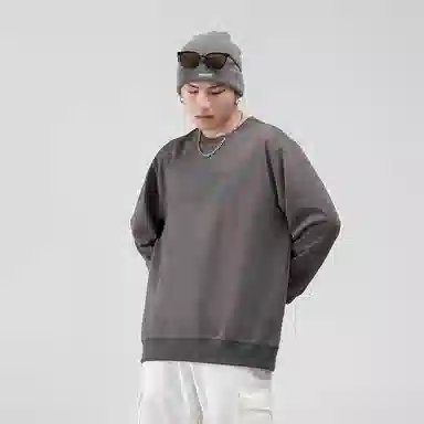 Mizuno Retro Logo Pullover Hoodie Black