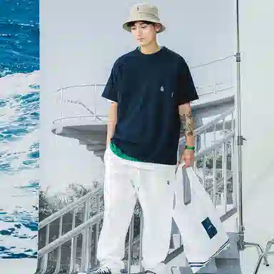 nautica white sail logoT