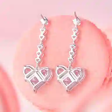 Fanci Sweetheart Earrings S925 Silver