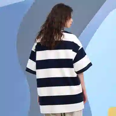 BTK Striped Colorblock Tee