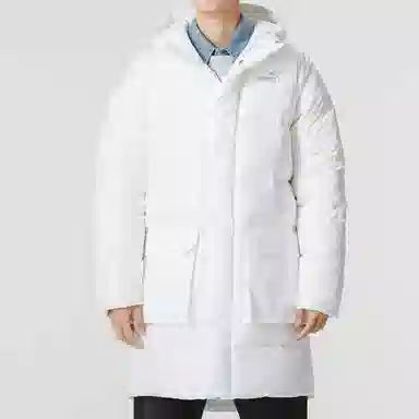 PUMA Das Long Down Jacket White