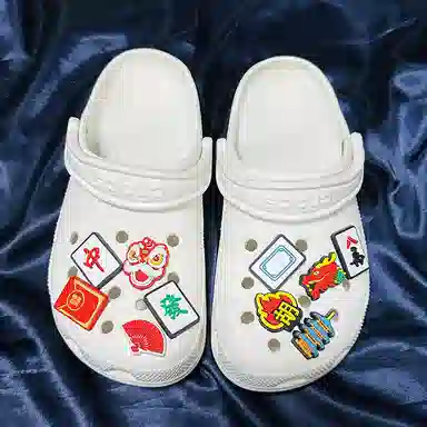 US8ACC Mahjong Red Envelope Shoe Charm