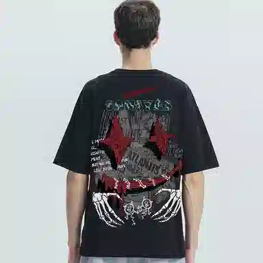 x devil clown T