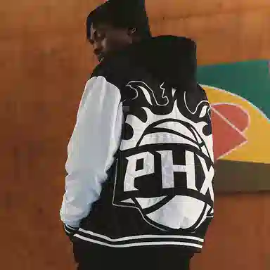 STARTER x NBA Suns Jacket Black
