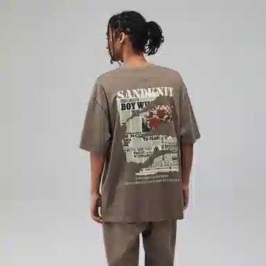 SandKnit Retro Rose Series T-Shirt