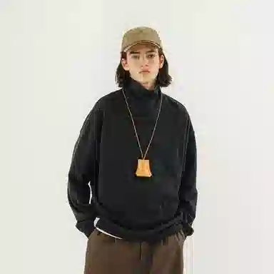 714STREET AW22 Turtleneck Long Sleeve Tee