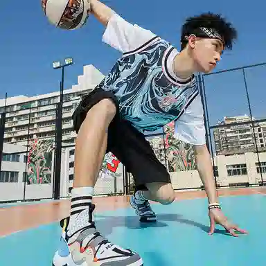 匹克 休闲运动透气篮球背心 男款 黑色