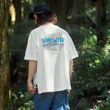 STAYREAL STAY WILD LogoT