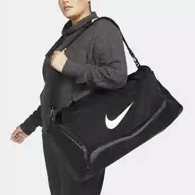 Nike Large Logo Duffel Bag Black