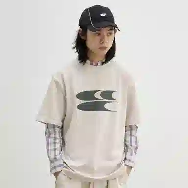 Crying Center Logo T-Shirt