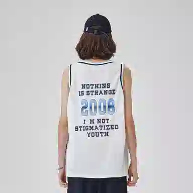 Guuka Basketball Sleeveless Vest Blue