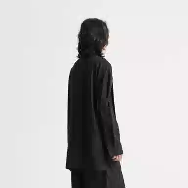 Huanxiangzhe Long Sleeve Shirt Black