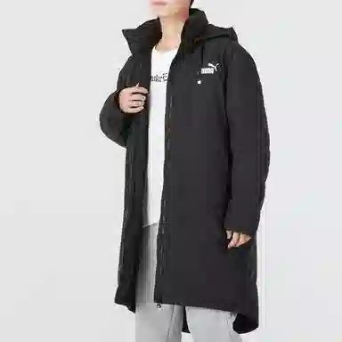 PUMA Long Down Jacket Black